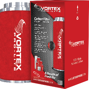 Vortex Pro-Lite Filter 8"x24" 750 CFM Carbon Filter